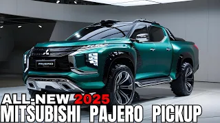 2025 Mitsubish Pajero Pickup Unveiled - Finally! The most powerful pickup is coming!