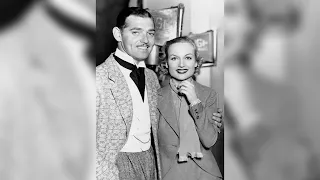 Carole Lombard and Clark Gable tragic love story #carolelombard #clarkgable #hollywood #history