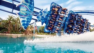 Manta Coaster POV SeaWorld Orlando GOPRO HERO3