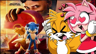 Sonic The Hedgehog 2 Movie - Tails & Amy's Review + End Credits reaction