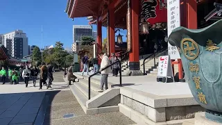 【26th October 2022】4K Tokyo Asakusa Walking Tour Travel Guide / 浅草寺夜散歩