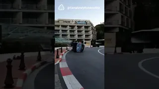 Citroën Ami struggles through famous corner in Monaco