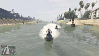 GTA 5 Sea Drag Race (Aqua Blazer vs. Jetski)