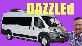 NEW!  Budget Friendly Camper Van  TOUR  2023 DAZZLE 2JB by Thor