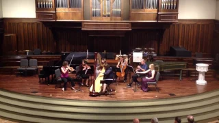 Ravel - Introduction and Allegro, Morgan Short, Harpist, 2017 SHENANDOAH BACH FESTIVAL