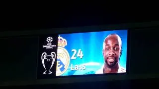 Real Madrid vs Dinamo Zagreb - Announcement of Real Madrid Team