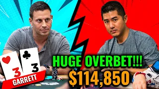 MASSIVE Overbet By Garrett Adelstein Against Andy!