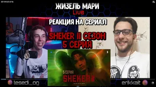 🔥 РЕАКЦИЯ НА СЕРИАЛ Я походу словил бэд трип | 5 серия | Sheker 2