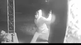 Arsonist throw Molotov cocktail into a home