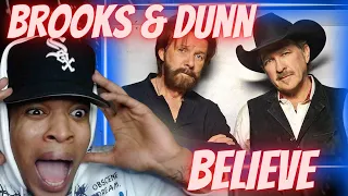 THIS ONE HURT.... FIRST TIME HEARING BROOKS & DUNN - BELIEVE | REACTION