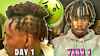 MY 1 YEAR DREAD JOURNEY *I WENT BALD??*