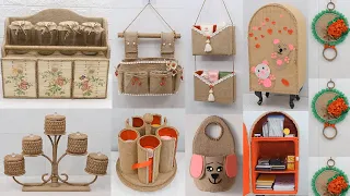 10 Reuse Ideas Waste Material for Useful Space Saving, Jute Craft Ideas