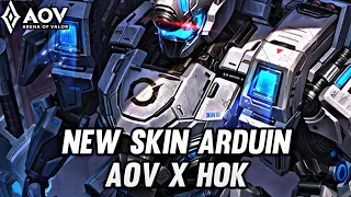 UPCOMING NEW SKIN ARDUIN AOV X HOK - ARENA OF VALOR