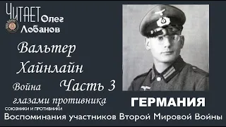 Вальтер Хайнлайн Часть 3.  Проект "Война глазами противника" Артема Драбкина. Германия.