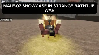 Male-07 Showcase | Roblox Strange BathTub War