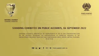 Standing Committee on Public Accounts, 06 September 2022