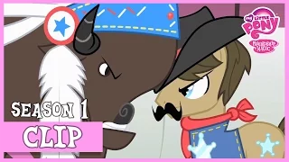 The Buffaloes and Ponies Declare War (Over a Barrel) | MLP: FiM [HD]