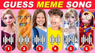 Guess The Meme & Youtuber By Song #2| Lay Lay, King Ferran, Salish Matter, Gedagedigadago, Elsa