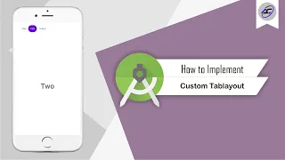 How to Implement Custom Tablayout in Android Studio | CustomTablayout | Android Coding