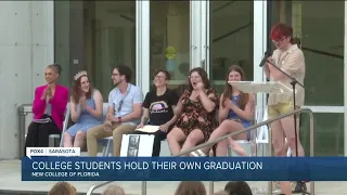 New College of Florida organize alternative grad ceremony in protest
