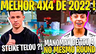 FLUXO VS TIME STEIKE NO 4X4 APOSTADO! MANOMAX FEZ OQ QUIS E O STEIKE QUASE KITOU! MUITAS FARPAS!