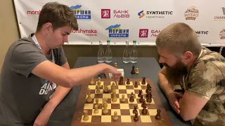 Даниїл Мосесов IM, UKR - Костянтин Борсук IM, UKR. Saint Charbel Chess Cup’23.