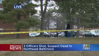 2 Officers Shot Serving Warrant In Northeast Baltimore