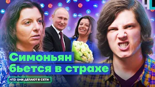 Мольбы о мире, угрозы ядеркой и «облизывание» Путина | Что Симоньян делает в сети