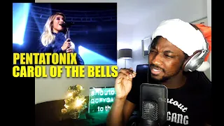 ** MITCH BREATHE!! ** Pentatonix - Carol of the Bells - "Christmas Under the Stars" | REACTION