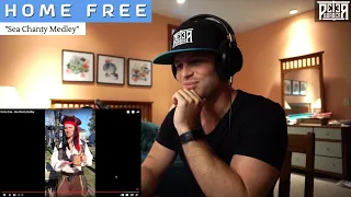 Bass Singer REACTION & ANALYSIS - Home Free | Sea Shanty Medley