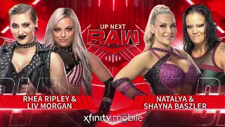 Shayna Baszler & Natalya VS Liv Morgan & Rhea Ripley