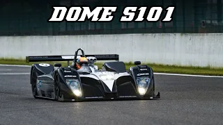 2002 Dome S101 JUDD V10 intake & screaming exhaust sounds 10.000 rpm | Spa Classic 2023