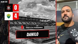 Técnico do Corinthians Sub-20 comenta sobre derrota por 4x0 para o Cuiabá na Fazendinha
