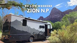 RV Life Weekend - A Quick Trip to Zion National Park: The Narrows Hike