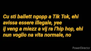 Rocco Hunt - Sultant' a mia - Testo [ lyrics ]