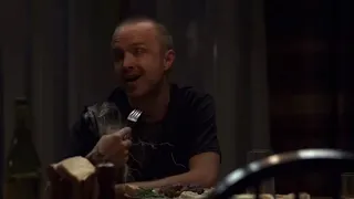 Skyler and Jesse awkward dinner Alternate Ending (deleted scene)