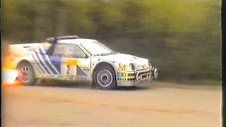 Ford RS200 - South Swedish Rally 1986 - Pure Sound