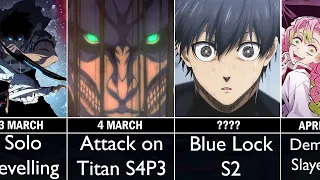 Most Wanted Upcoming Animes in 2023