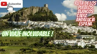 RUTA DE LOS PUEBLOS BLANCOS de CÁDIZ ,UNO DE LOS VIAJES MÁS ATRACTIVOS y ESPECTACULARES DE ESPAÑA