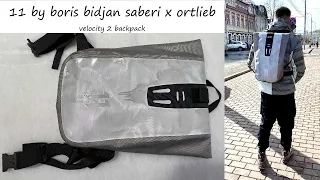 11 by Boris Bidjan Saberi x Ortlieb velocity 2  - убил такой рюкзак за год, но есть один нюанс..