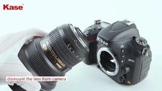 Nikon 14-24mm lens rear filter installation