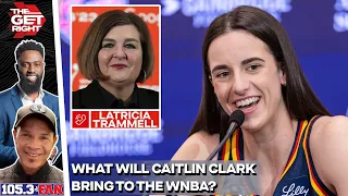 Dallas Wings HC Latricia Trammell On Caitlin Clark's Impact, Future Move To Dallas | The Get Right