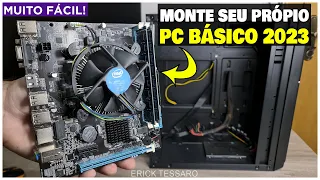 PASSO A PASSO DE COMO MONTAR UM PC BÁSICO EM 2023 MUITO FÁCIL!