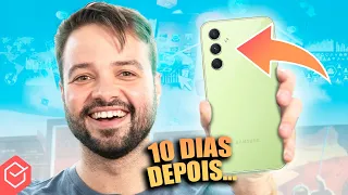 ✨GALAXY A54 - 10 DIAS DEPOIS✨ // minha 🔥 OPINIÃO SINCERA e ANÁLISE COMPLETA!