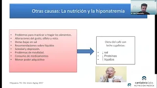 Webinar: Morbilidad y mortalidad asociada a la hiponatremia