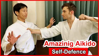 Amazing! Aikido special self-defense techniques - Shirakawa Ryuji shihan