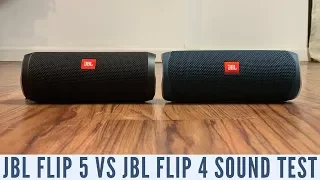 JBL Flip 5 vs JBL Flip 4 Sound Test