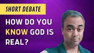 Indian atheist debates theist about knowledge of god