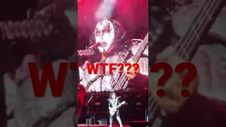 Donut Demon Mangles Words Even With Autocue - KISS Farewell Tour Sydney