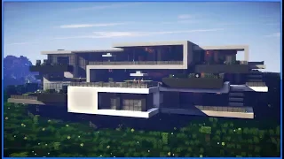 2023 Minecraft How to get a modern mansion with command blocks